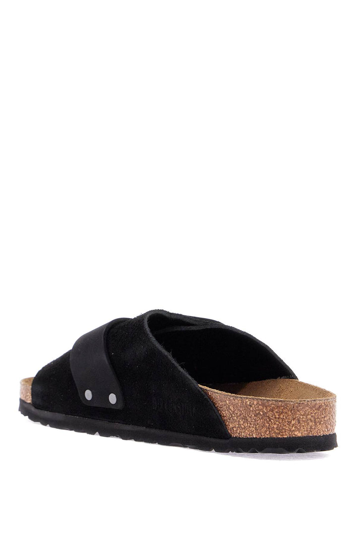 kyoto suede and nubuck leather slides-2