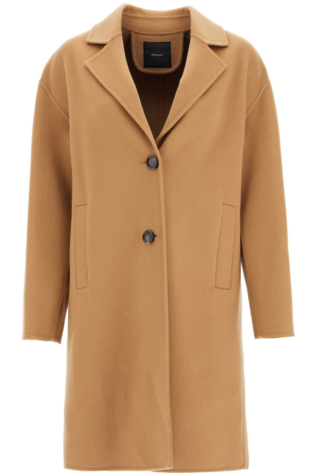 double wool coat with screwdriver design-0