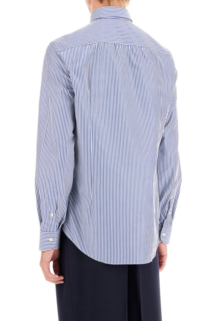 slim fit twill shirt for men-2