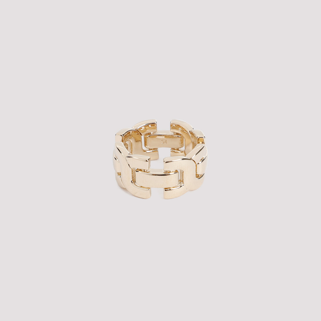 Bright Gold Marcie Brass Ring-0