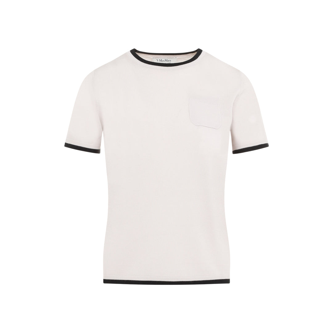 Ecru Egidio Virgin Wool T-shirt-1