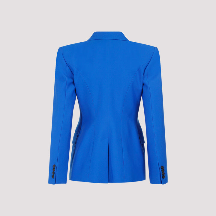 Galactic Blue Wool Jacket-3