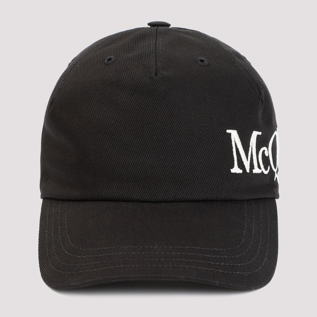 Black Ivory Cotton Hat-2