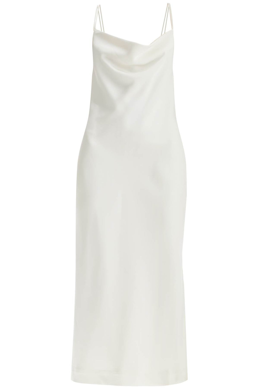 satin slip dress for elegant-0