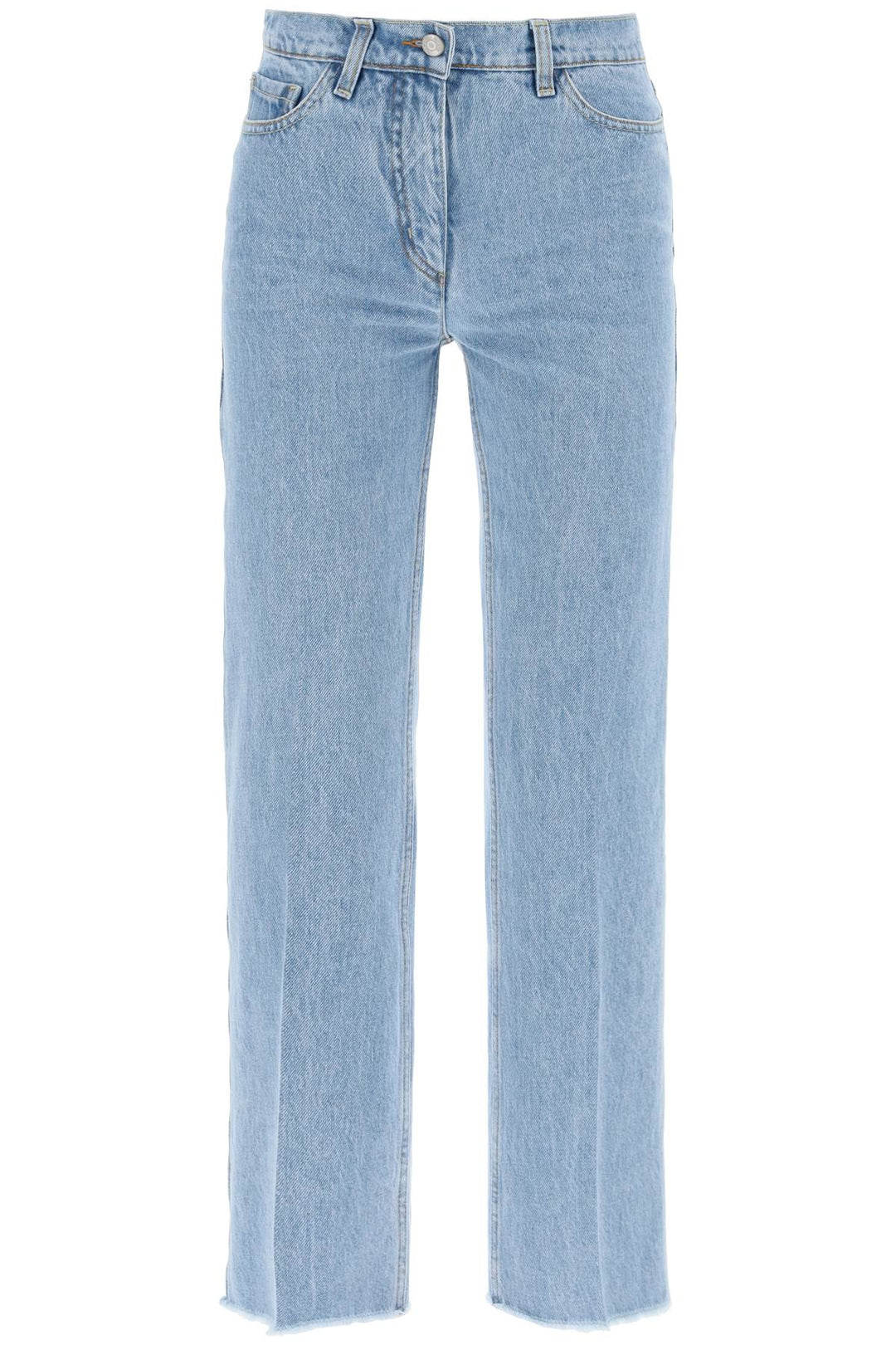 low-waisted cropped jeans-0