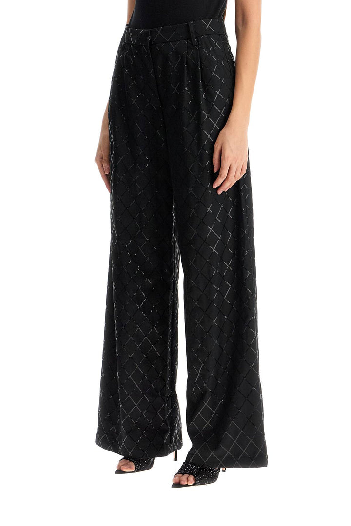 wide pants with sequins.-3