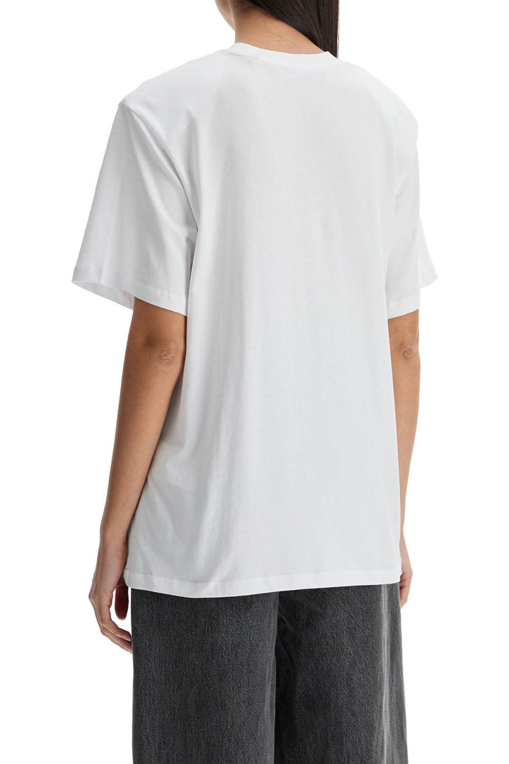 white organic cotton t-shirt with wide neck-2