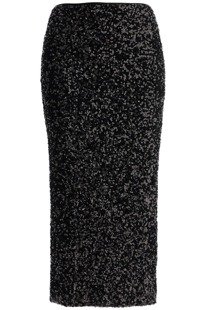 midi sequin skirt in-0