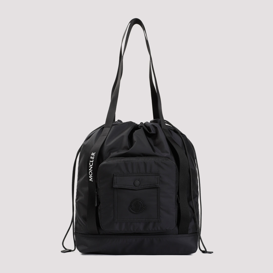 Black Makaio Polyamide Tote Bag-0