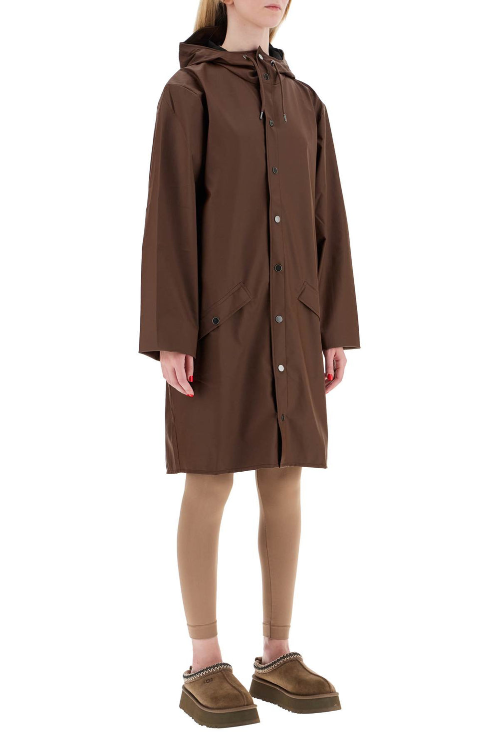 unisex long rain jacket-1