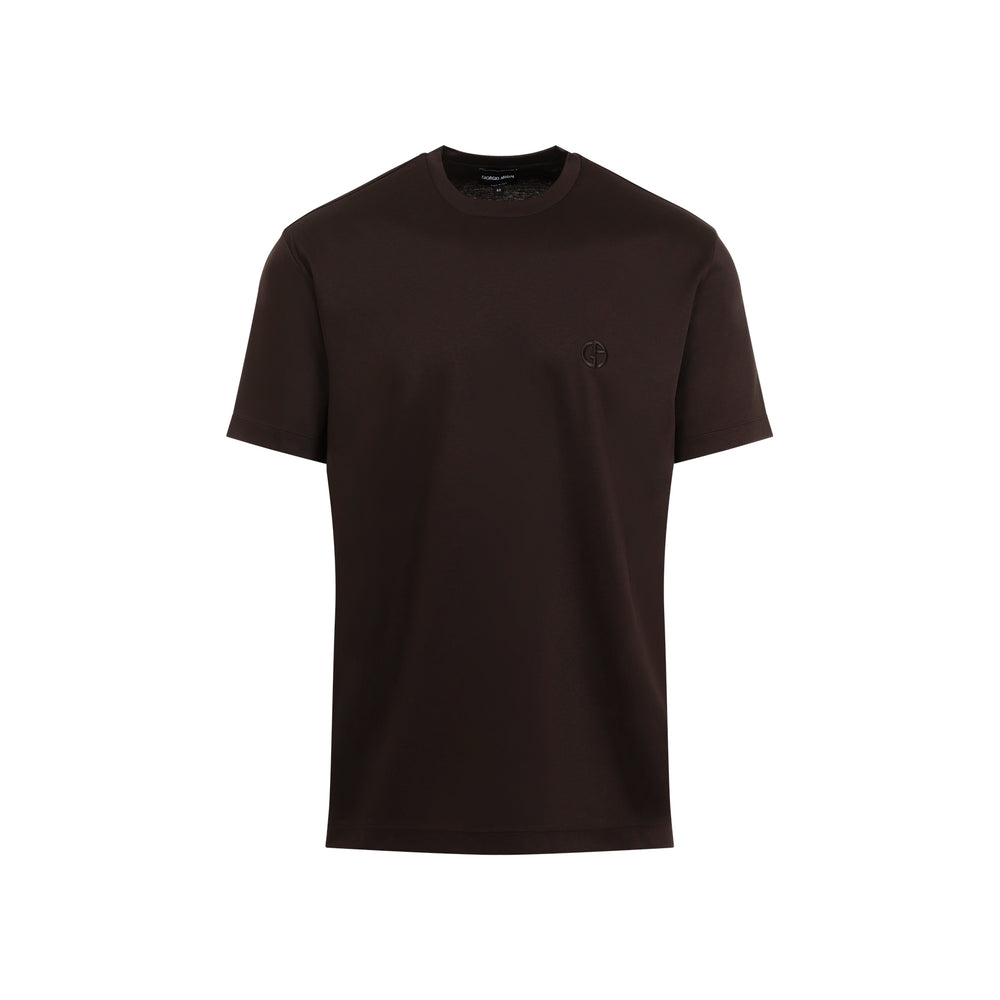 Black Cotton T-Shirt-1