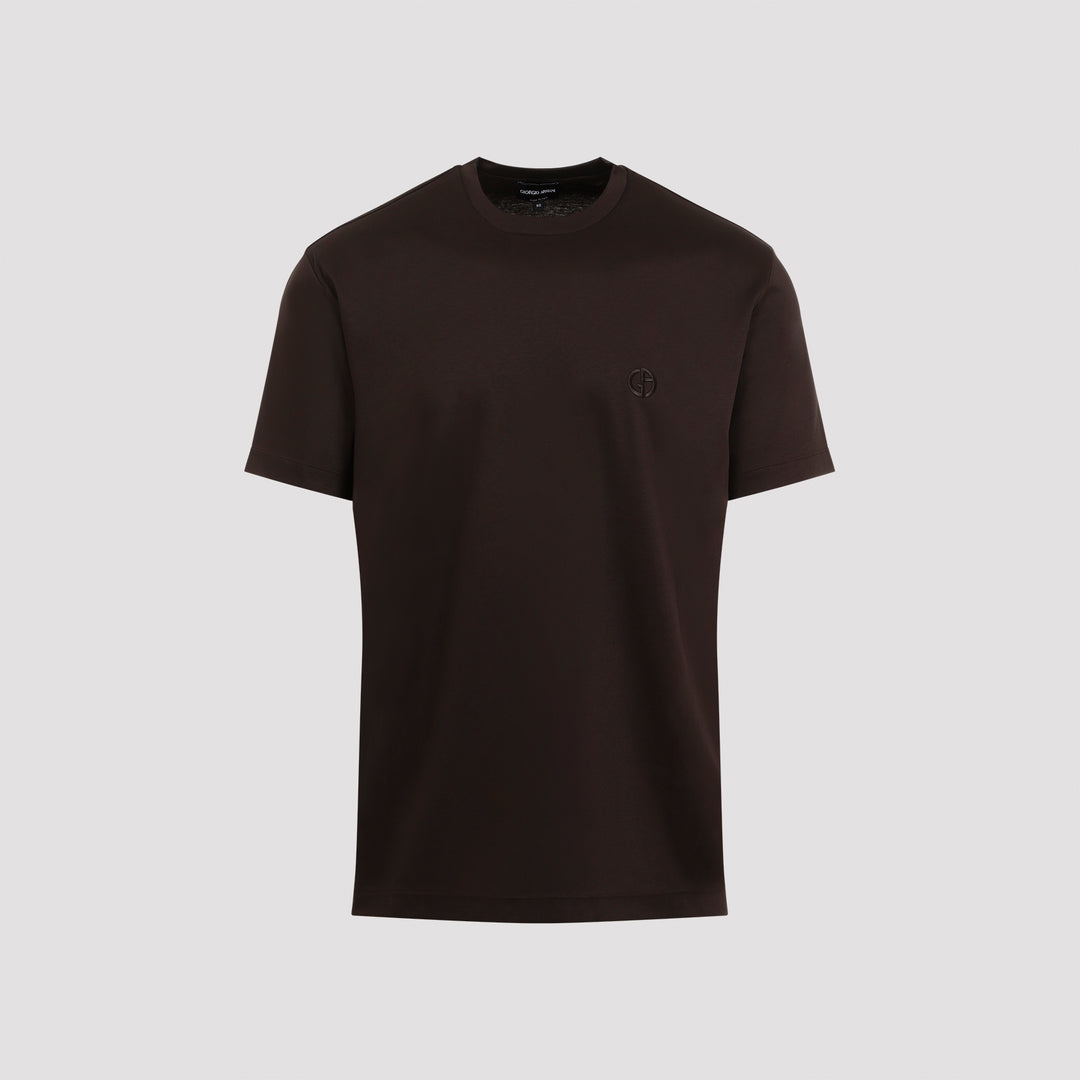 Black Cotton T-Shirt-2