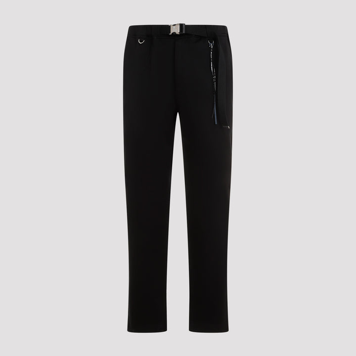 BELTED SLIM FIT EASY PANTS-0