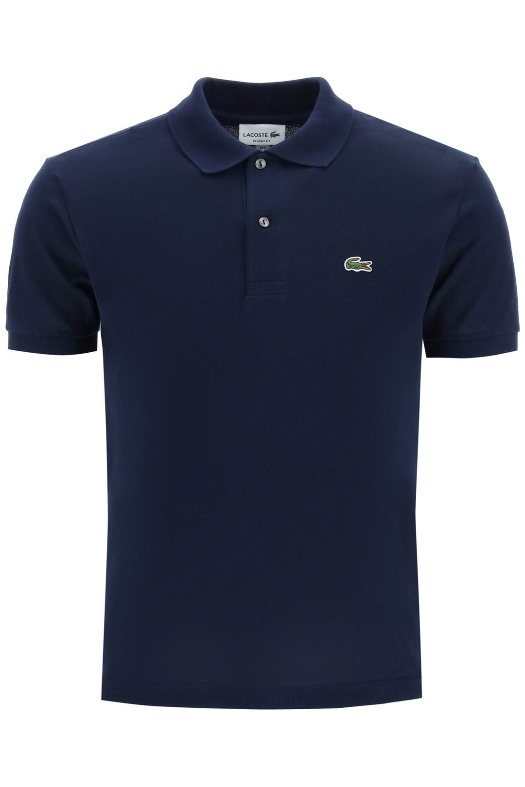 cotton piquet polo-0