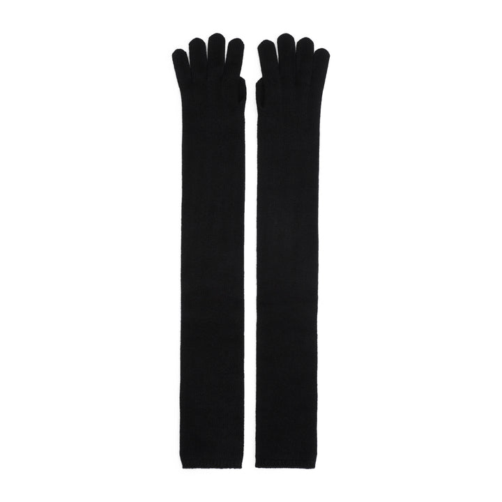 Black Cashmere Timor Gloves-1