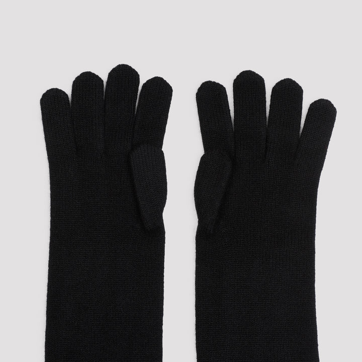 Black Cashmere Timor Gloves-4