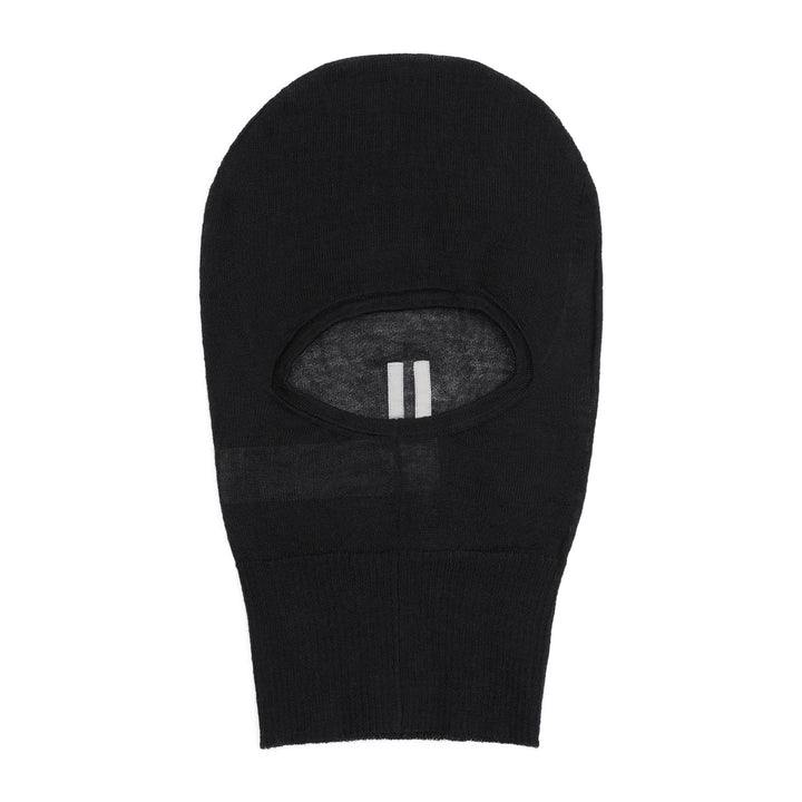 Black Wool Skull Balaclava Hat-1