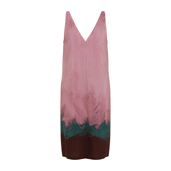 Pink Silk Debbie Dress-1