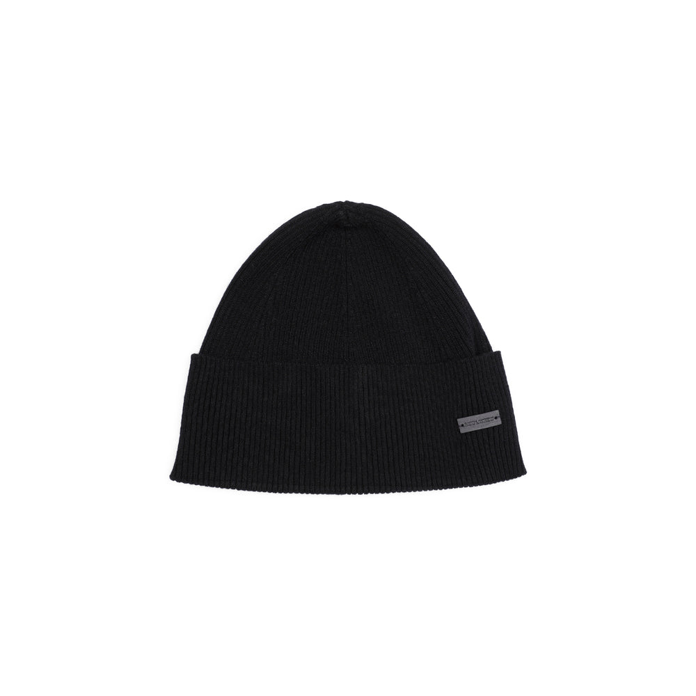 Black Cashmere Hat-1