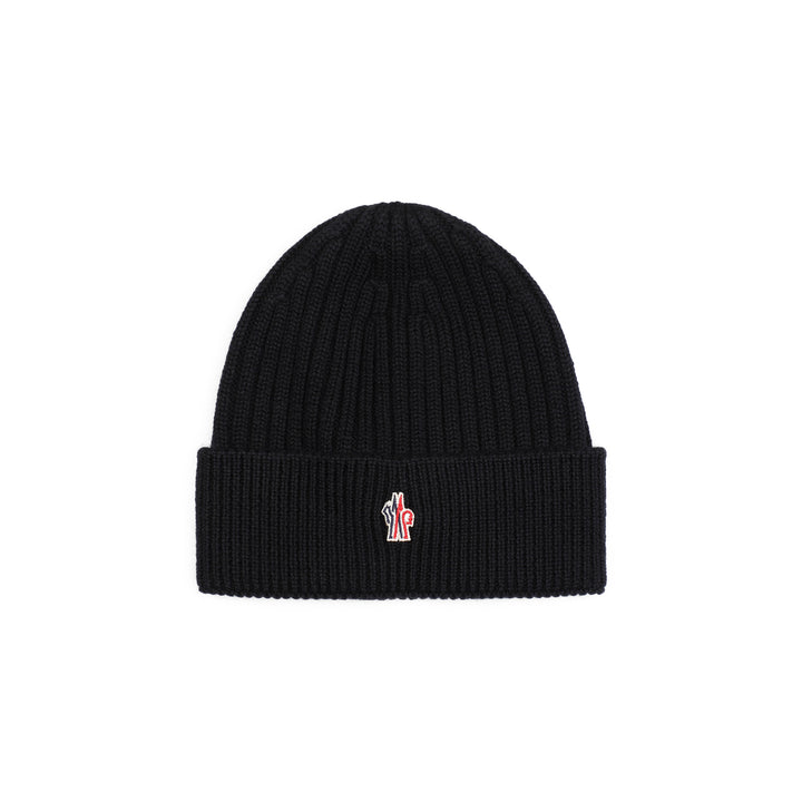 Black Virgin Wool Hat-5