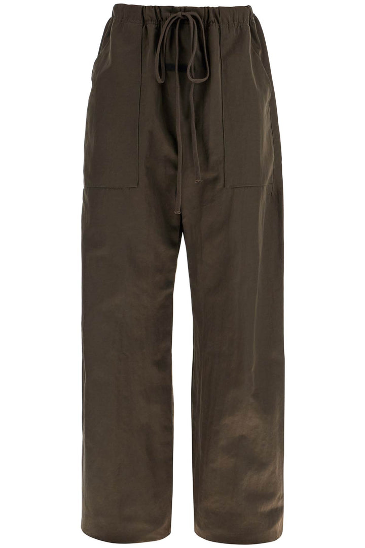 textured nylon utility pants for versatile-0