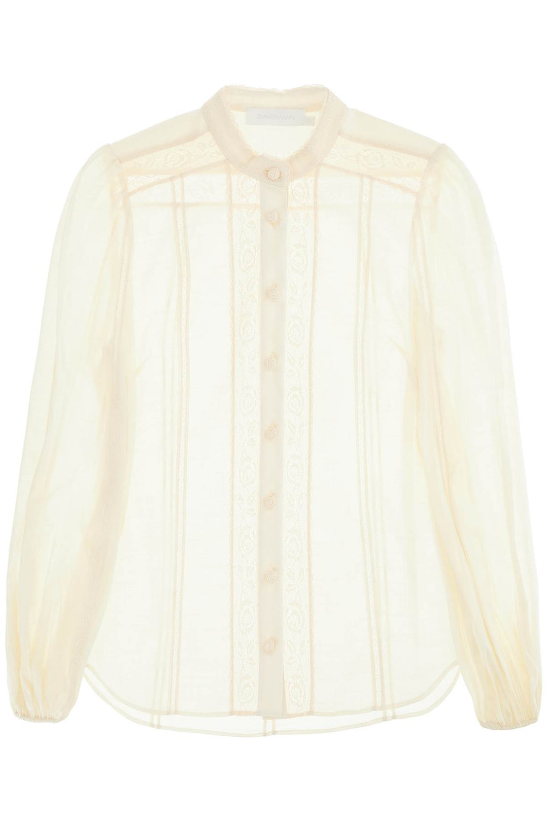 halliday lace-trimmed shirt-0