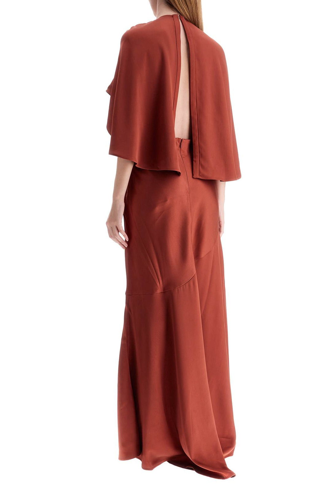 maxi dress eden with cape sleeves-2