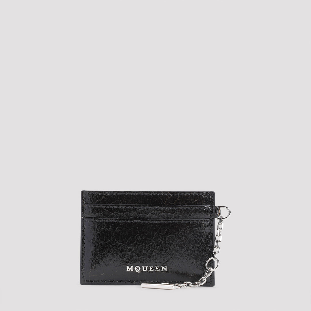 Black Leather Sling Card Holder-0