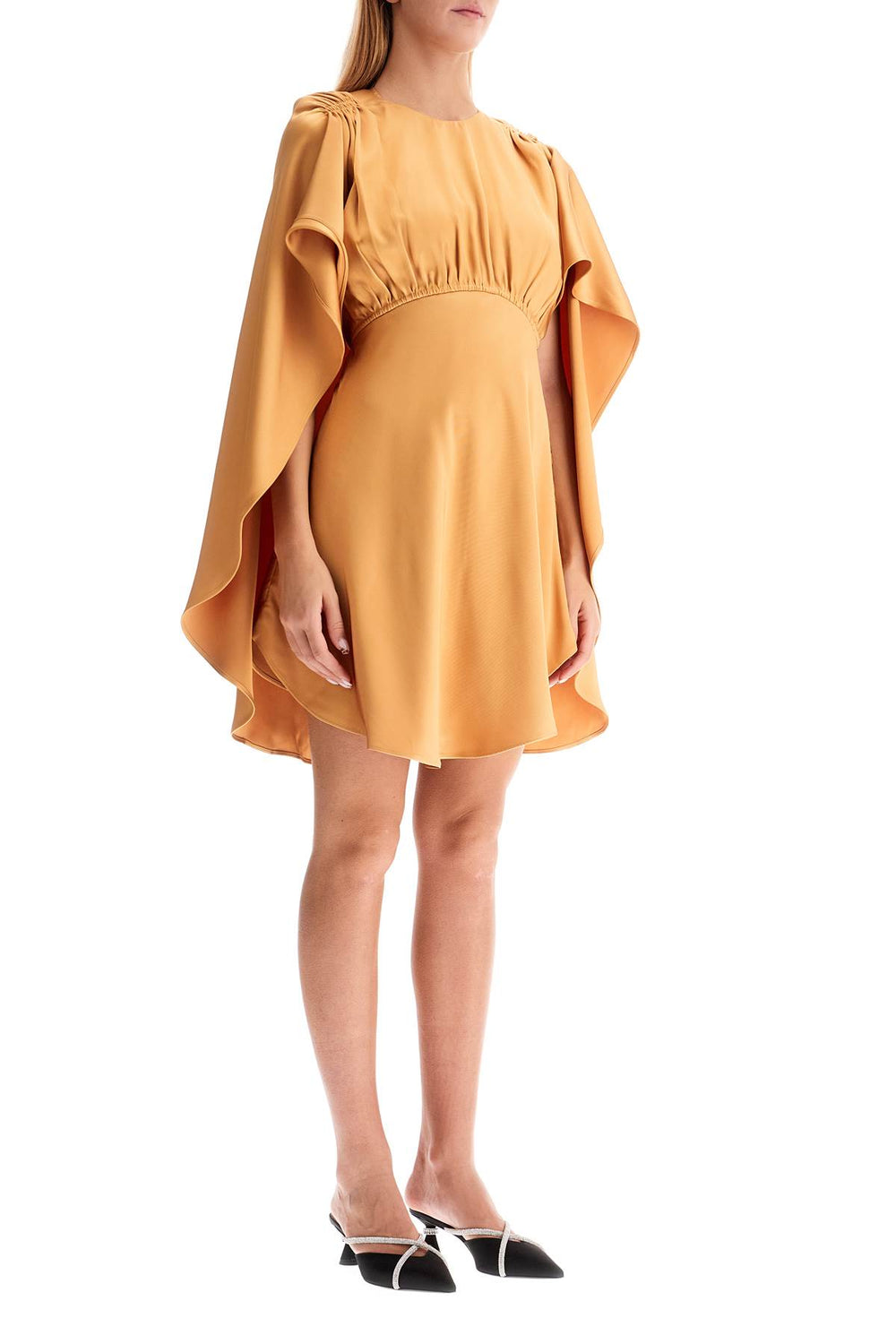 'eden' mini cape dress-1