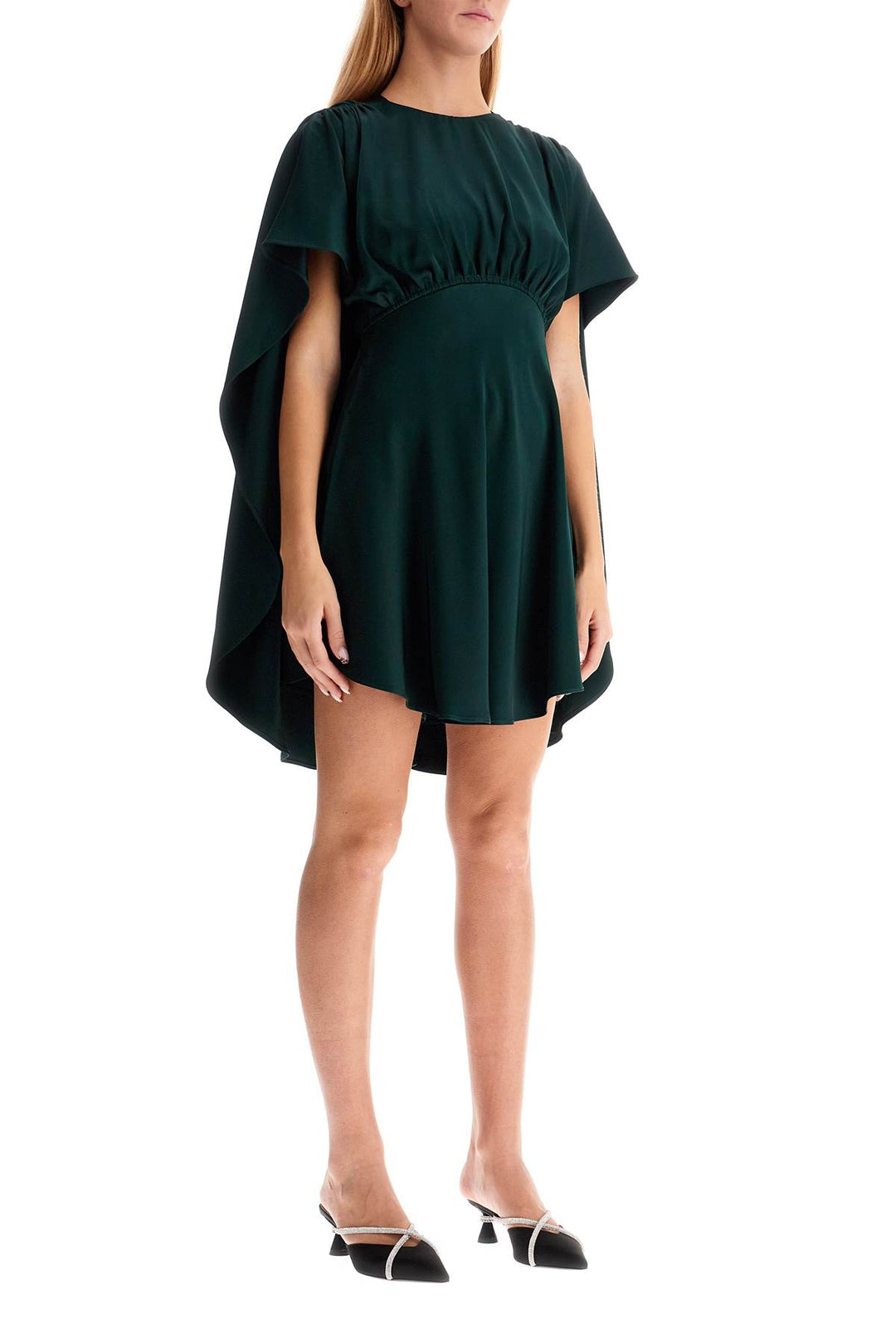 'eden' mini cape dress-1