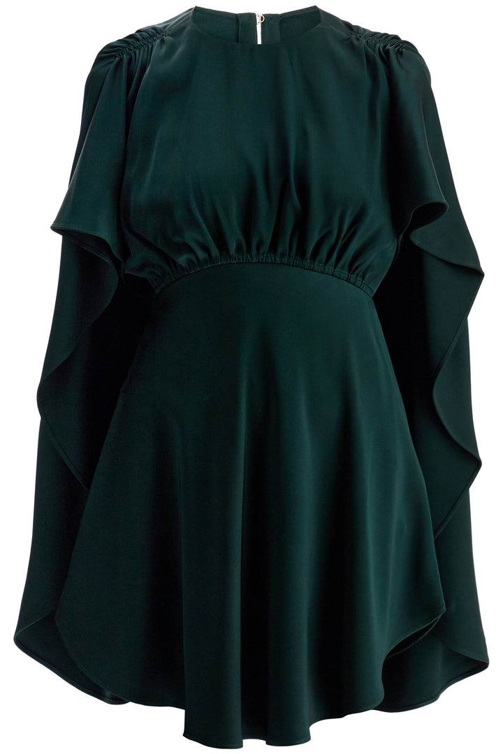 'eden' mini cape dress-0