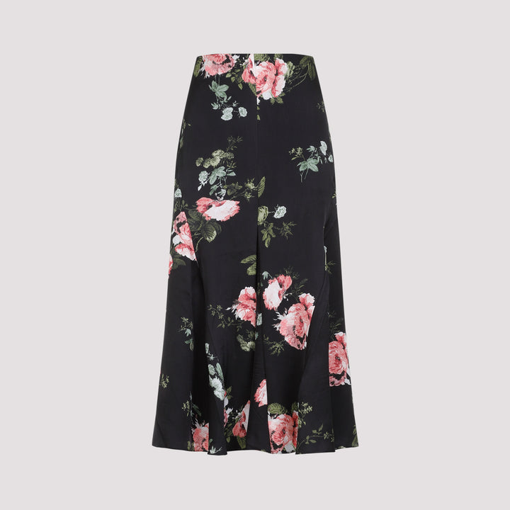 Blush Ankle Length A-Line Skirt-2