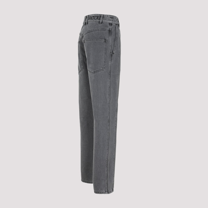 Anthracite Cargo Cotton Trousers-4