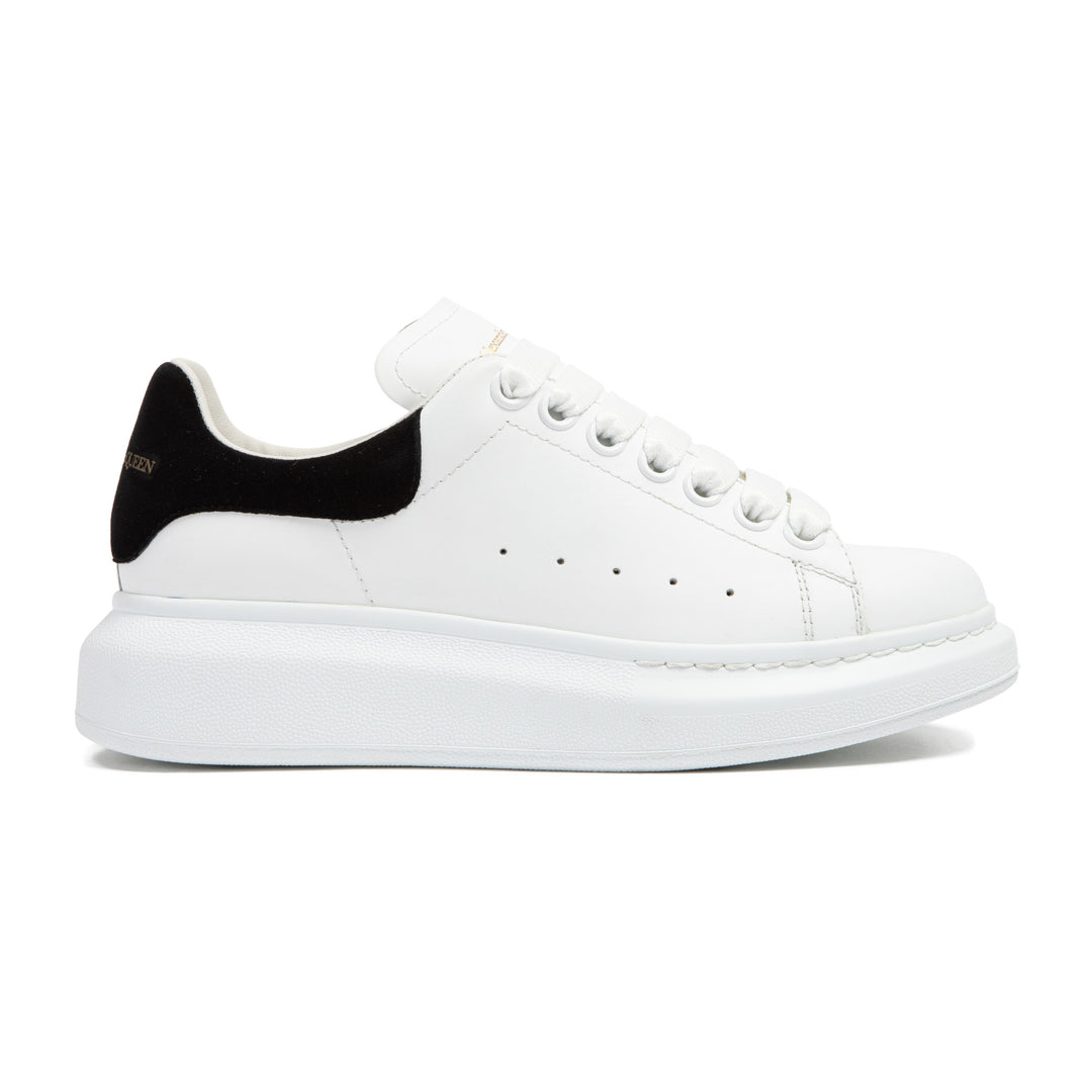 White and Black Oversized Sneakers-1