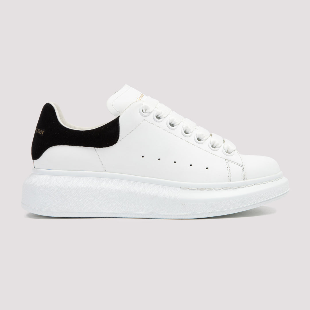 White and Black Oversized Sneakers-2