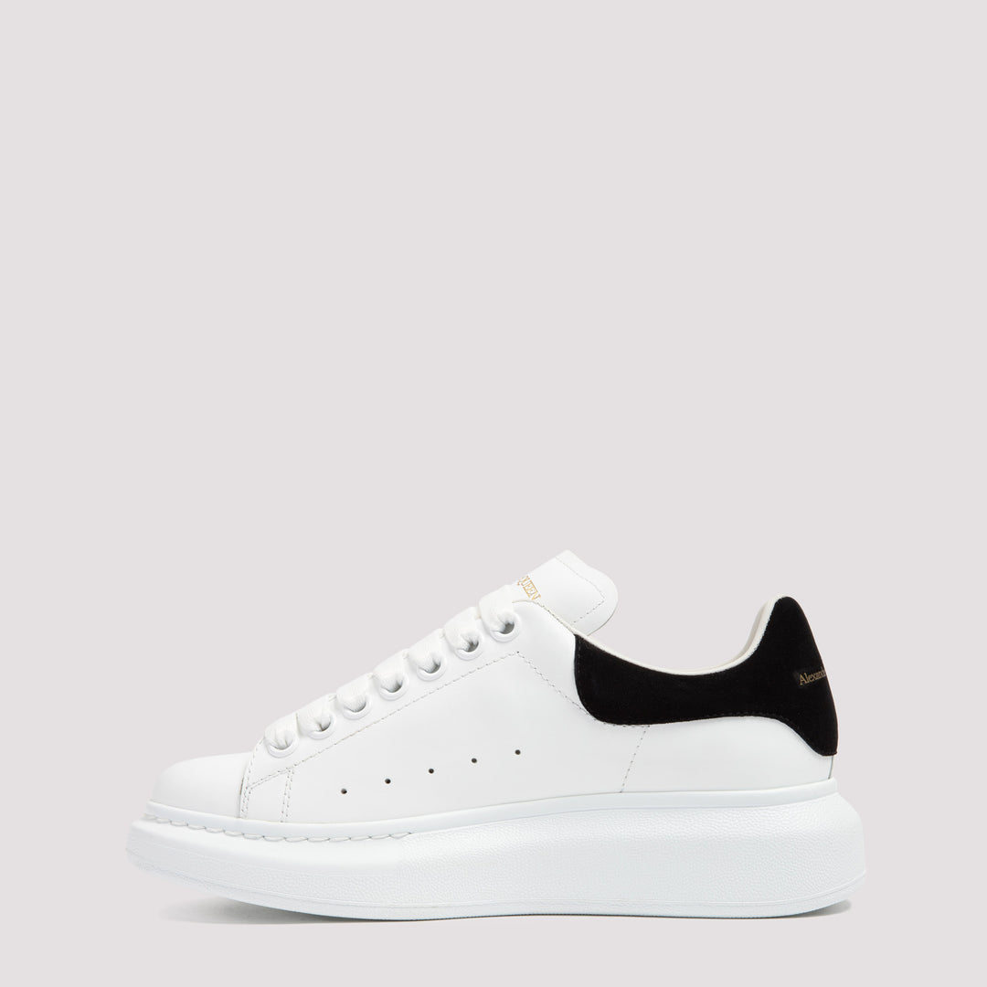 White and Black Oversized Sneakers-3