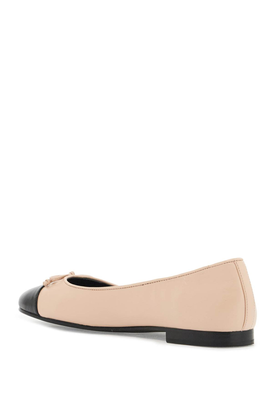 ballet flats with contrasting toe-2