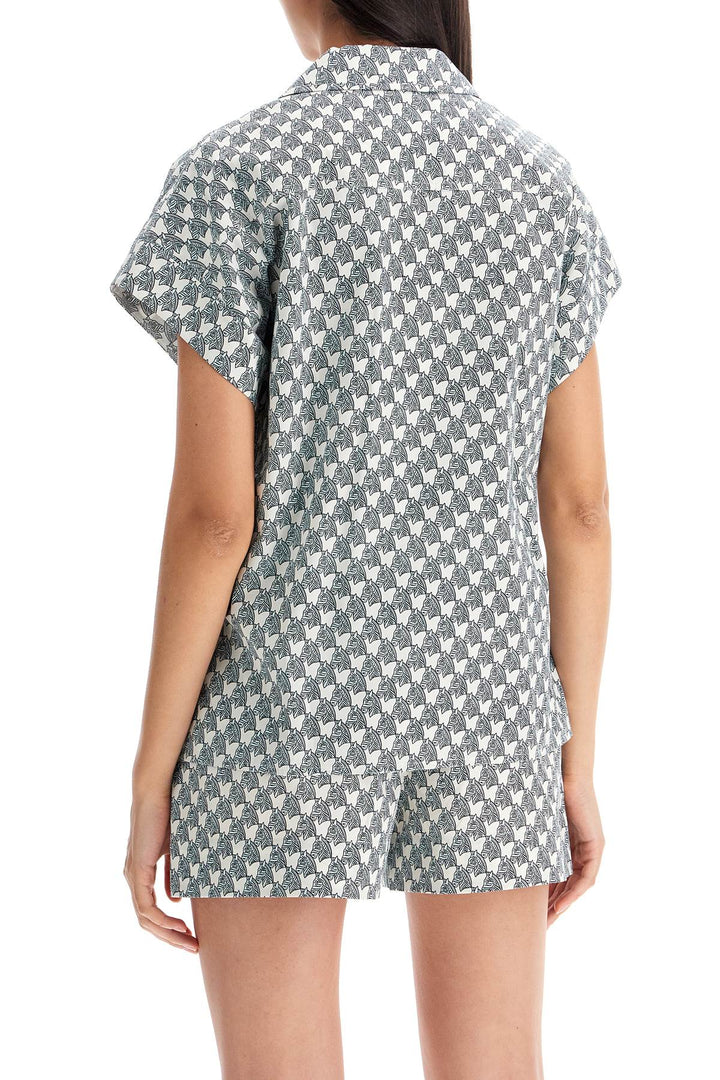 printed poplin camp shirt-2