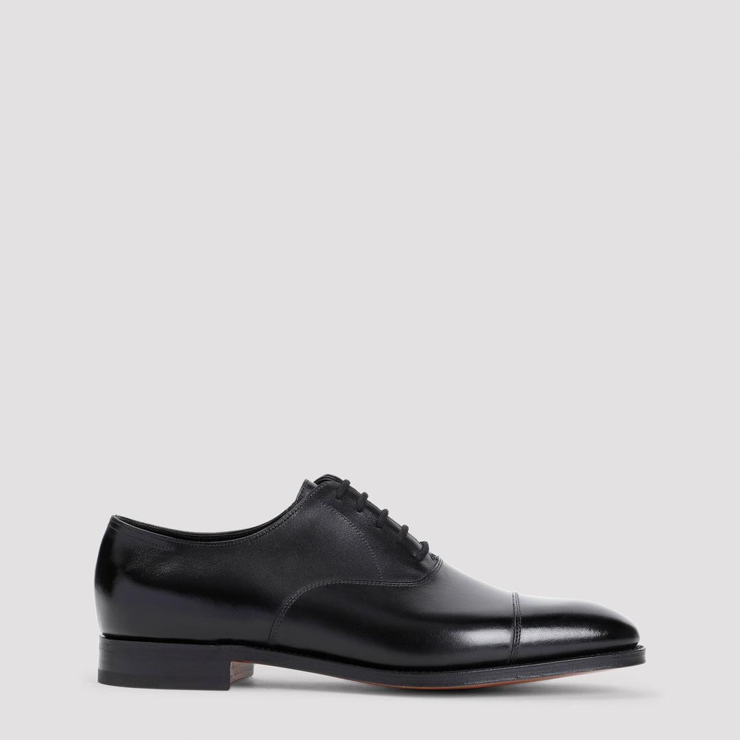 Black City II Calf Leather Oxfords-0