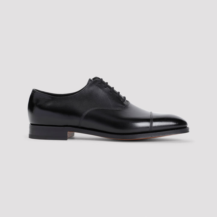 Black City II Calf Leather Oxfords-2