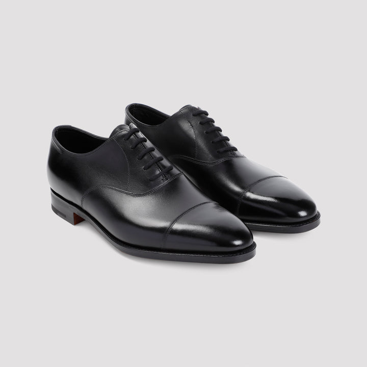 Black City II Calf Leather Oxfords-4