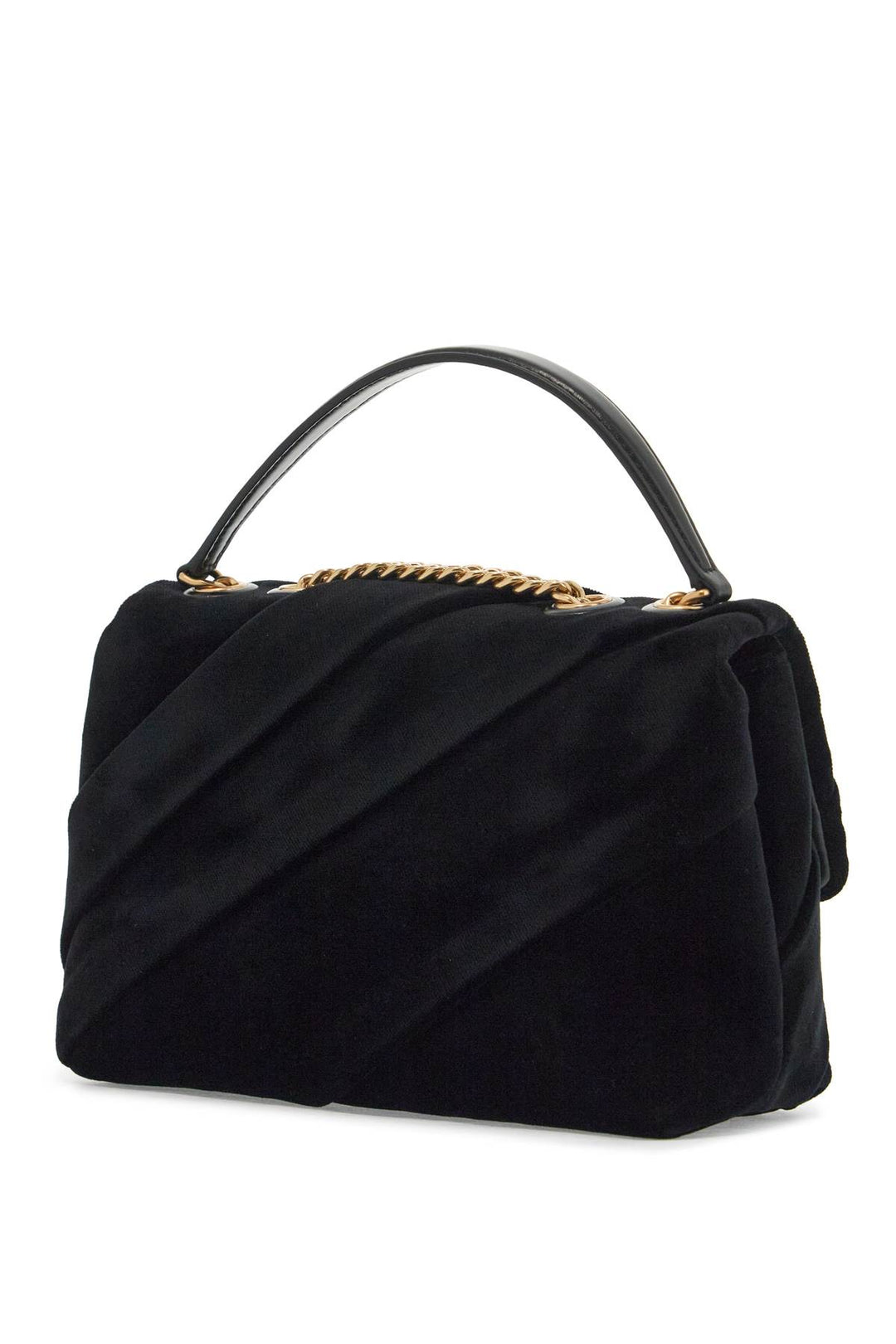 small kira velvet shoulder bag.-1