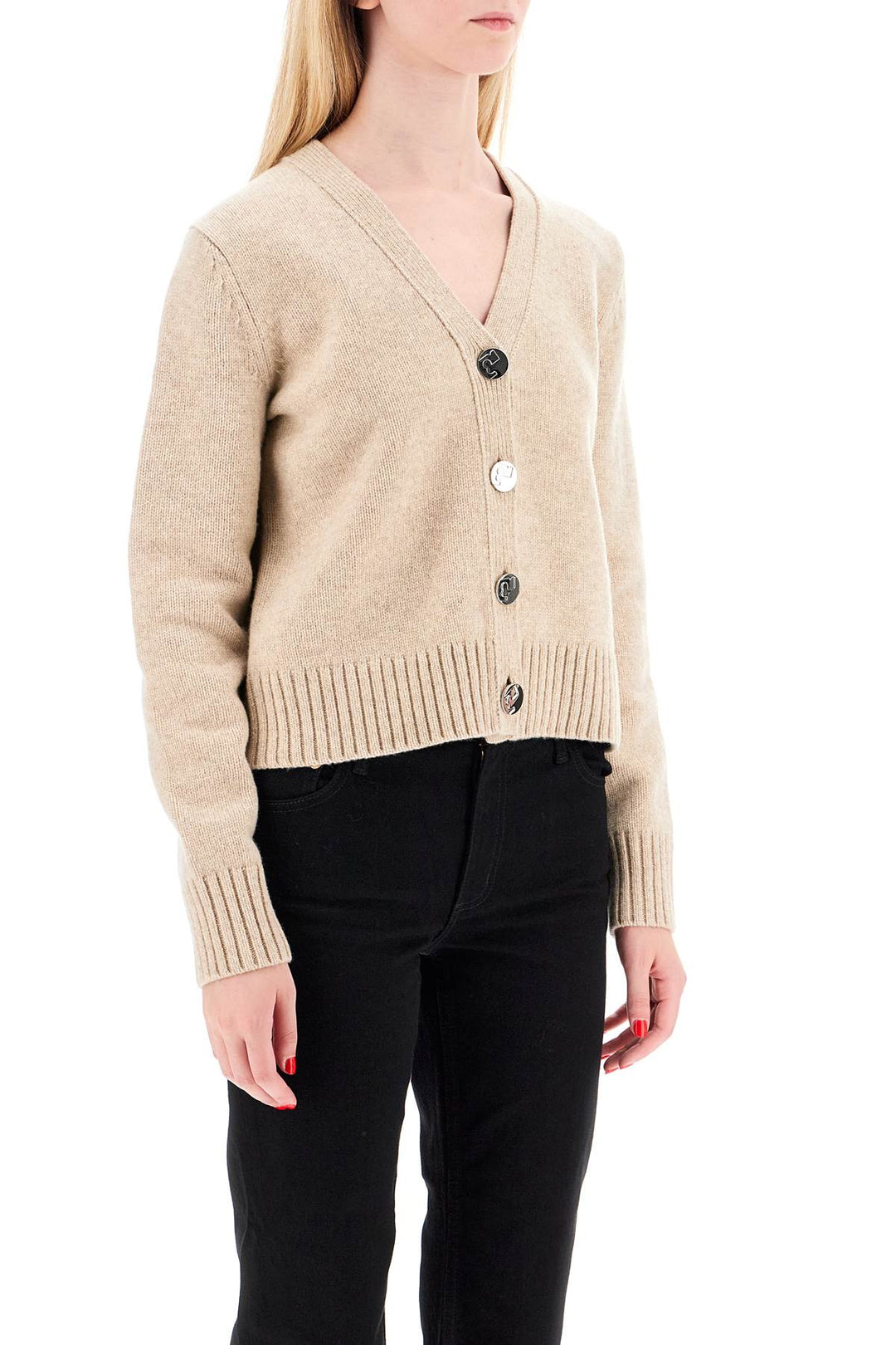 short wool cardigan for women-1