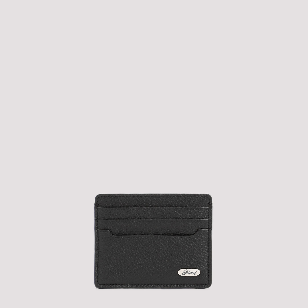 Black Leather Card Holder-0