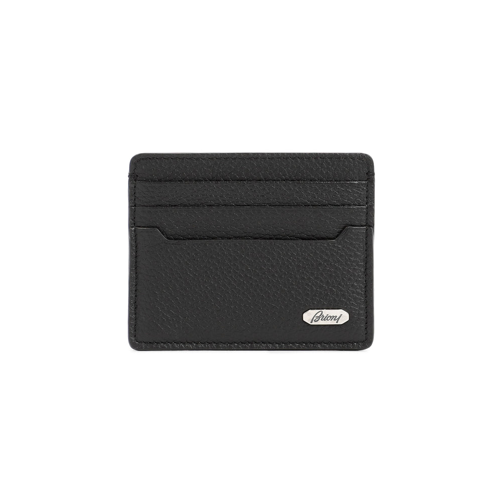 Black Leather Card Holder-1