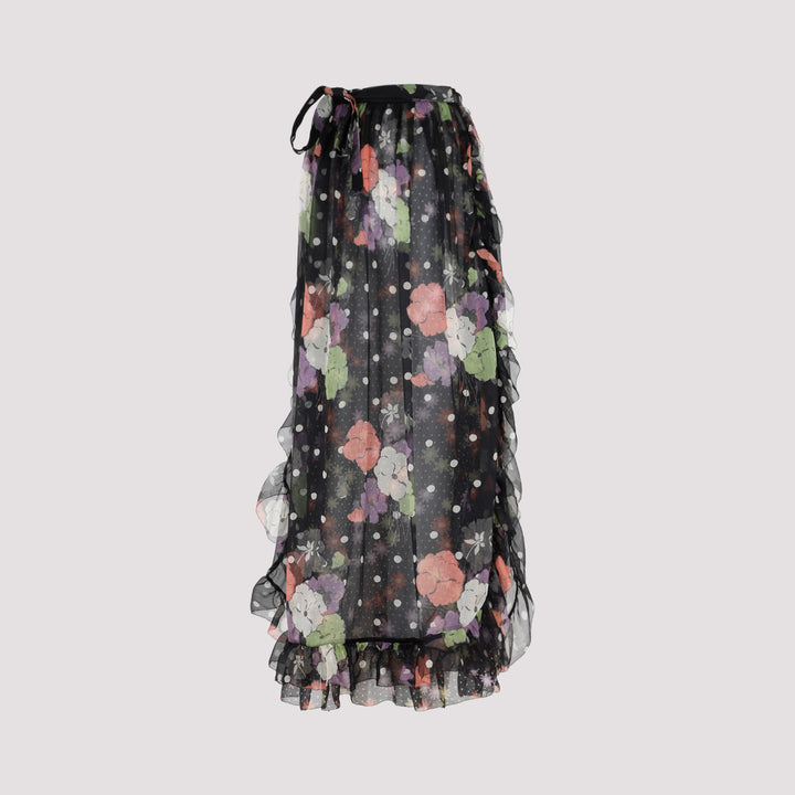 Black Silk Skirt-4