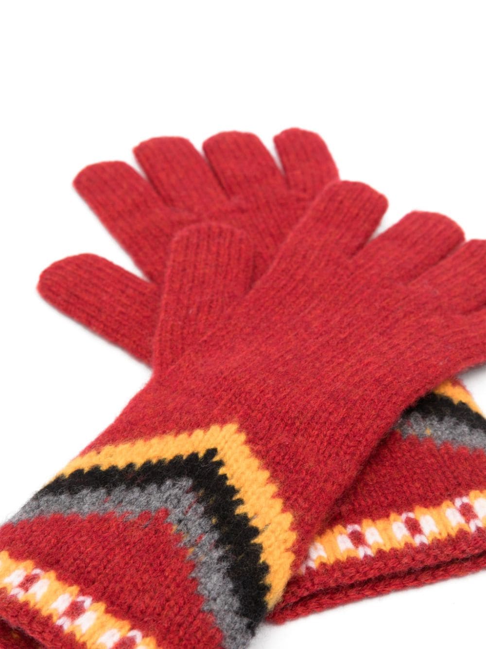 ALANUI Antartic Circle wool gloves-1