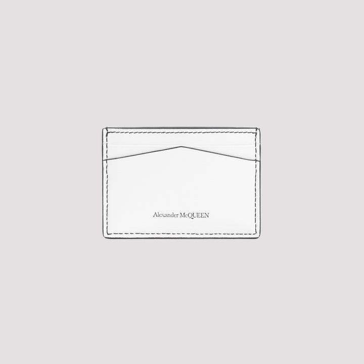 Soft Ivory Calf Leather Card Holder-3