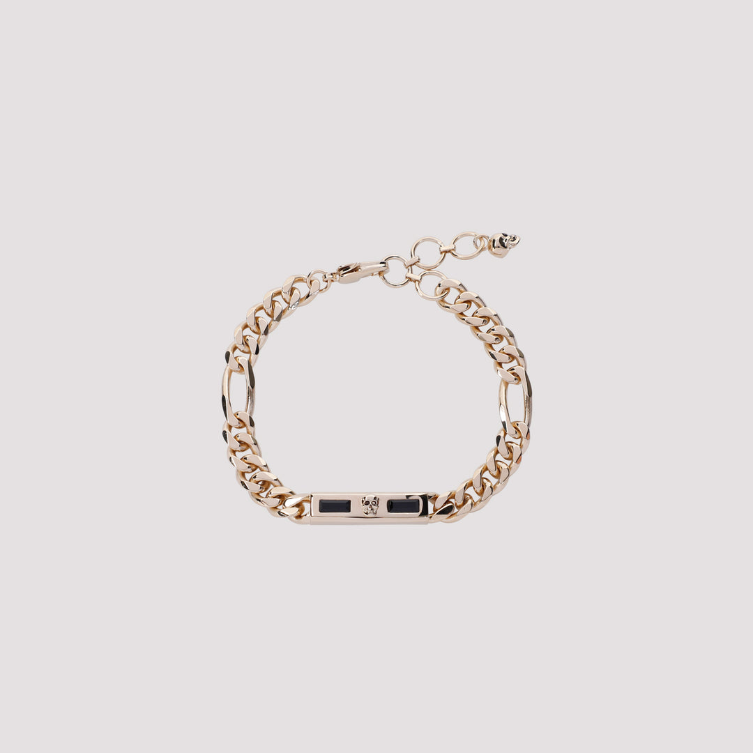 Metallic Twin Brass Bracelet-0