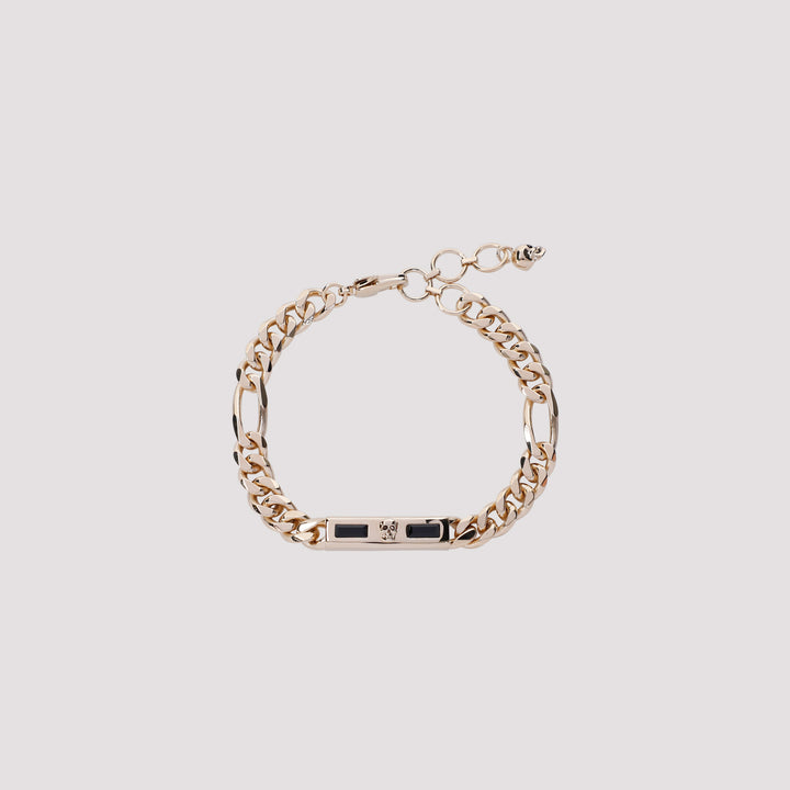 Metallic Twin Brass Bracelet-2